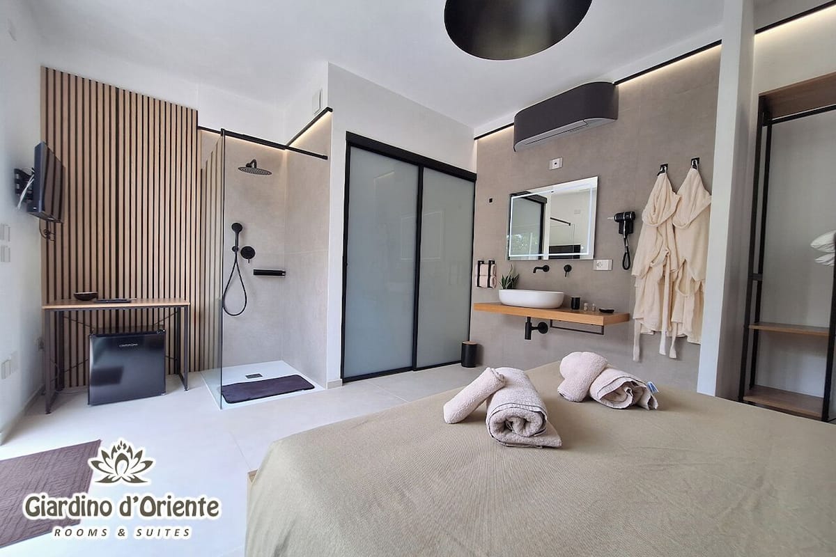 Superior Room, Patio, Garden View | Premium bedding, down comforters, desk, soundproofing