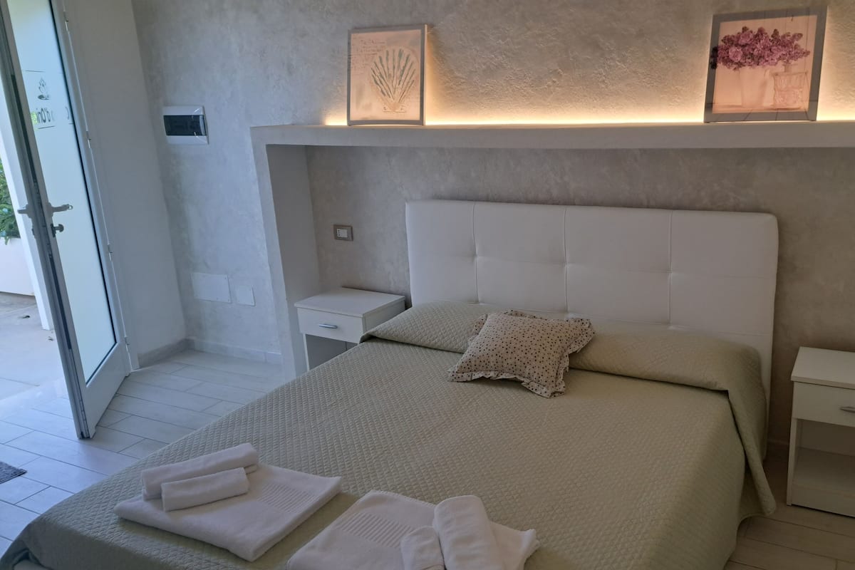 基础双人房, 花园景观 | 隔音、免费 WiFi