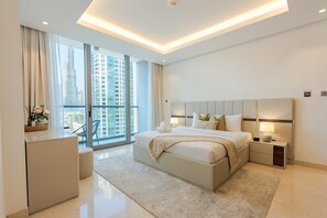 1 bedroom, in-room safe, iron/ironing board, free WiFi - Burj Khalifa Views, Walking Distance to Dubai Mall and Downtown Boulevard (Dubai)