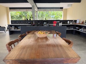 Family House, Balcony, Garden View | Dining room