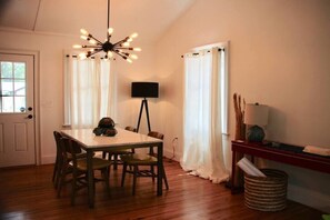 Dining - Cozy Cottage on Food Forest in the Heart of Charlotte! (Charlotte)