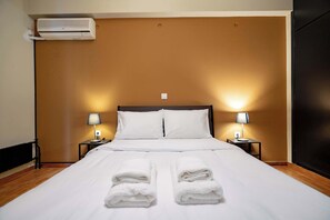 2 habitaciones, tabla de planchar con plancha, internet y ropa de cama 