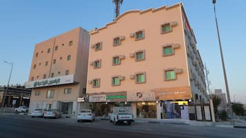 Façade de l’hébergement