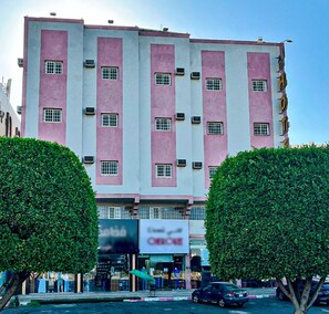 Façade de l’hébergement