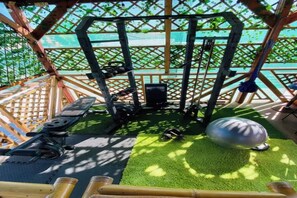 Fitness facility - Heaven Caribbean Garden: breeze&sea (Savaneta)