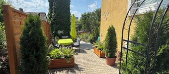 Vacation apartment (55sqm) with sun terrace in Frickenhausen