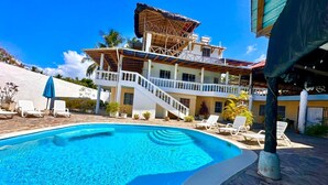 Outdoor pool - Villa Tropical Deluxe No. 10, near the beach, Cabarete (Cabarete)
