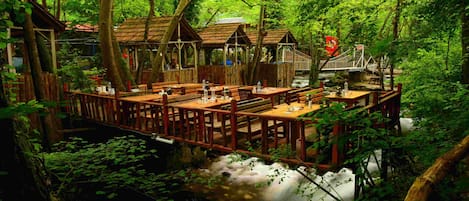 Overnattingsstedets uteområder