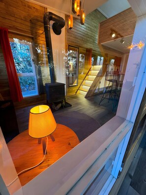 Comfort Mobile Home, Mountain View | Desk, laptop workspace, free WiFi