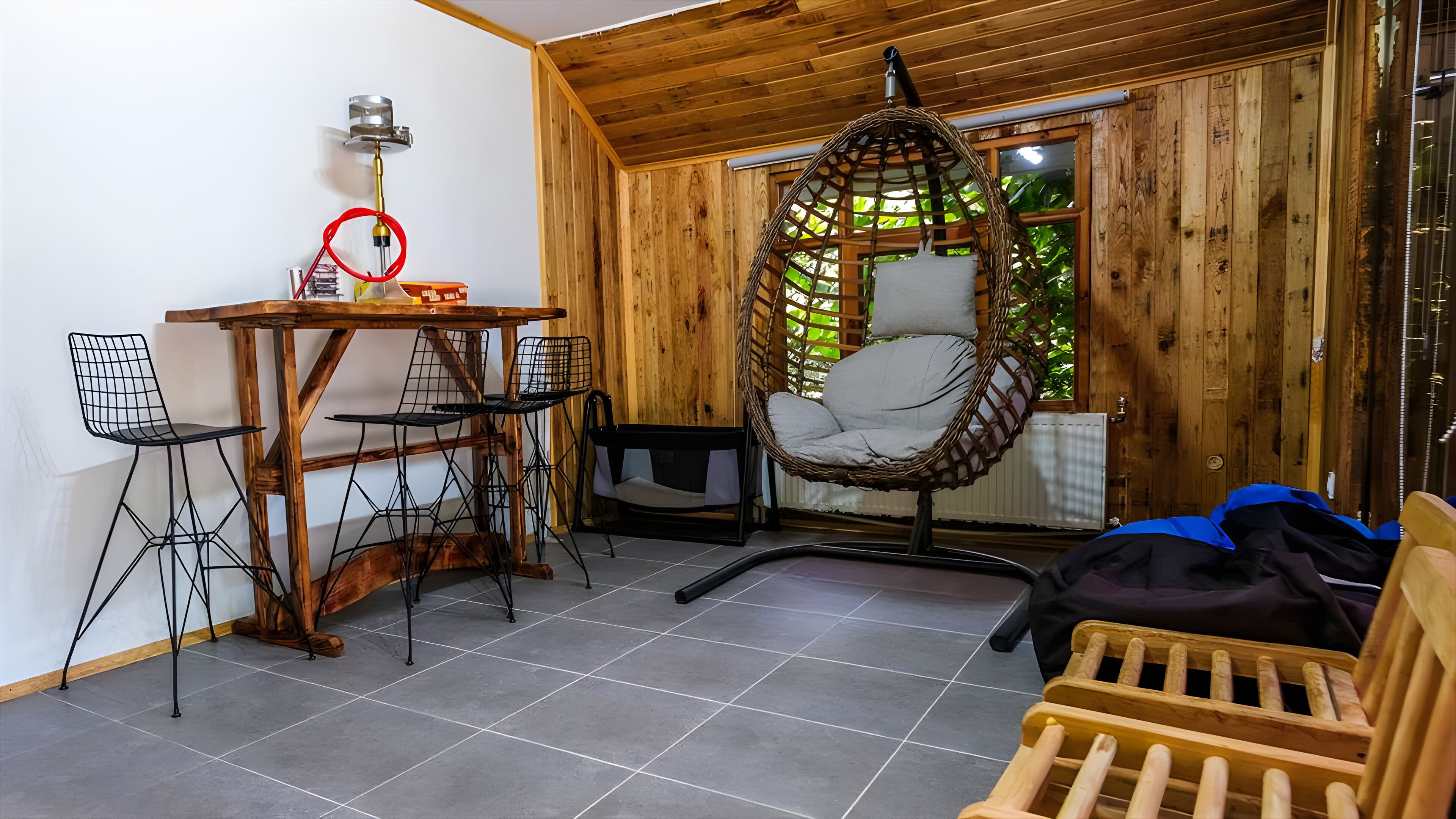 Vila Comfort, pemandangan gunung | Teras/patio