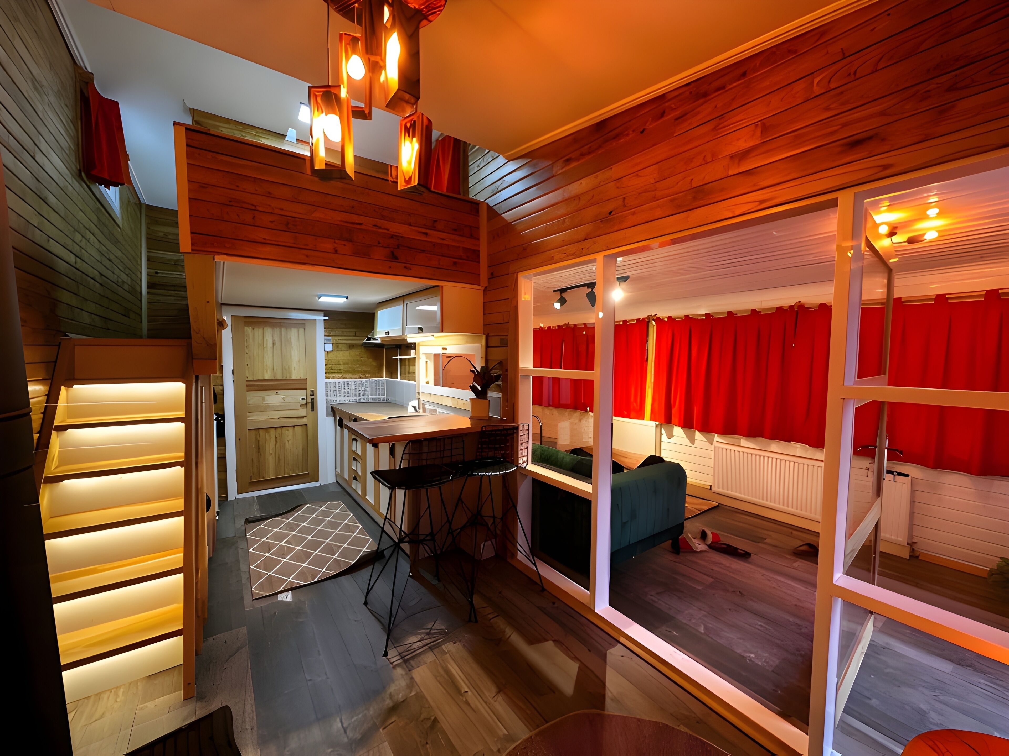 Comfort Mobile Home, Mountain View | Desk, laptop workspace, free WiFi, bed sheets