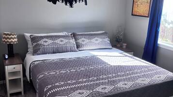 2 chambres, fer et planche Ă repasser, Wi-Fi gratuit, draps fournis