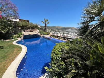 Triplex Villa with Private Pool, Bodrum Castle and Sea Views in Bodrum