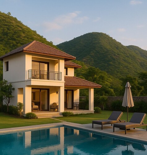 Z Villa Luxury private pool villa near Fateh Sagar Lake Udaipur perfect getaway!