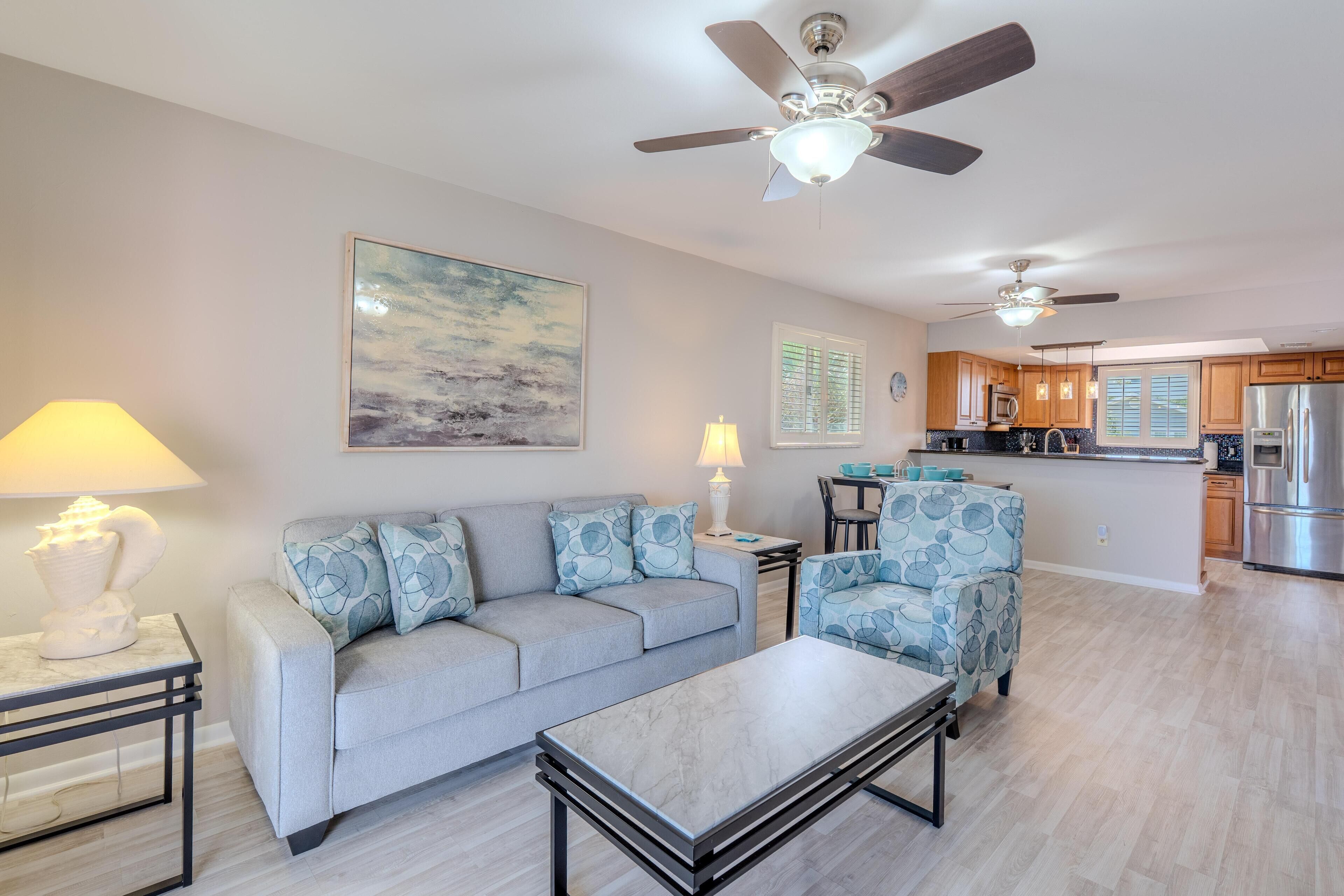 Ferienhaus, 2 Queen-Betten (SeaStars IV) | Wohnbereich