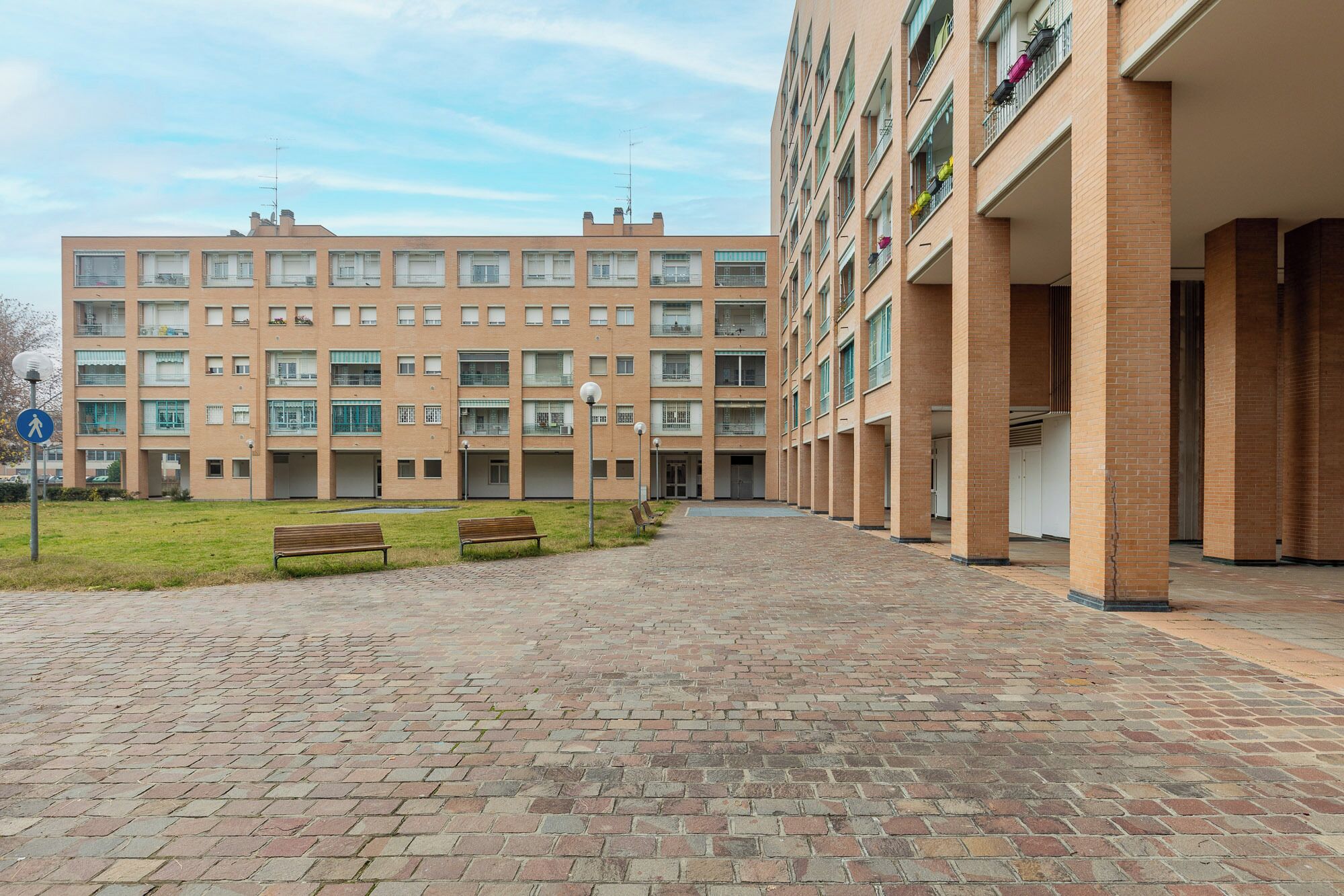 Overnatningsstedets facade