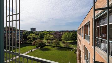 Blick von der Unterkunft