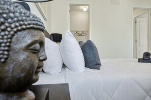 3 sovrum, skrivbord, strykjärn/strykbräda och gratis wi-fi