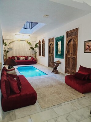 Terrace/patio - Riad Dar Lghizlane (Marrakech)