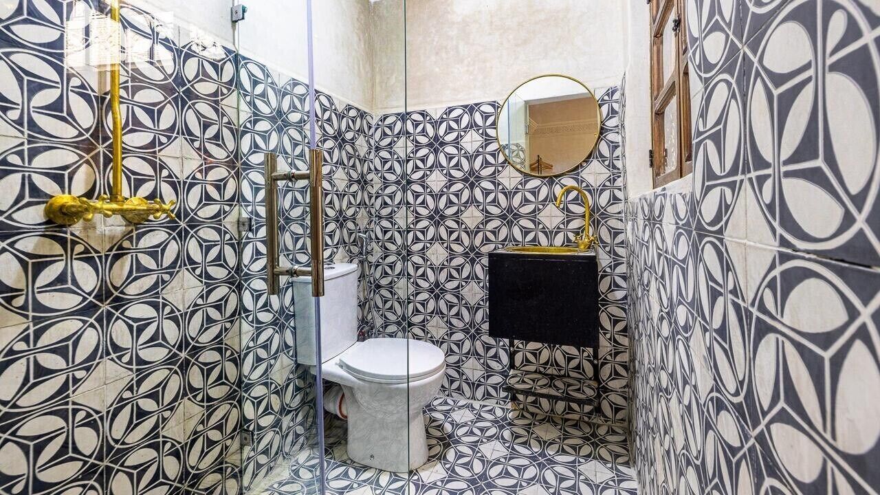 Comfort Room, Patio | Bathroom | Shower, slippers, towels, soap