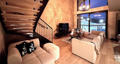 Family-friendly, ski-in and ski-out