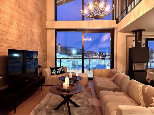 Family-friendly, ski-in and ski-out