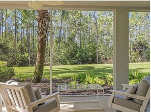 Terrace/patio - Avalon at Naples Luxury 2BR/2BA Condo Near USOP National Pickleball Center (Naples)