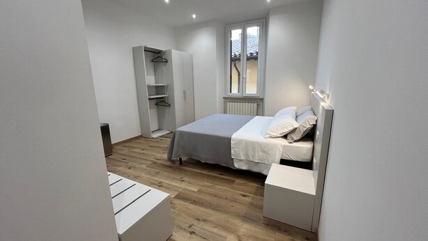1 bedroom, desk, WiFi (free), bed sheets - Pertichetti Living room 2 (Foligno)