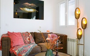 Living area - Apartamentos Dos Carneros - Apartment 4 (Pinos de Alhaurín)