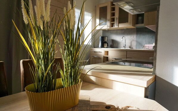 Private kitchen - Apartamentos Dos Carneros - Apartment 4 (Pinos de Alhaurín)