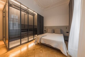 Luksushuoneisto, 2 makuuhuonetta, kaupunkinäköala | Egyptinpuuvillaiset lakanat, ylelliset vuodevaatteet