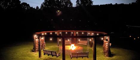 Overnatningsstedets område