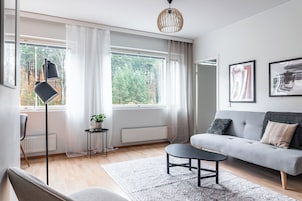 Comfort Apartment, Balcony | Living area