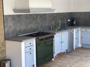 Frigorifero nell'area comune, forno a microonde nell'area comune