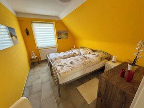 1 Schlafzimmer, kostenloses WLAN, Bettwäsche