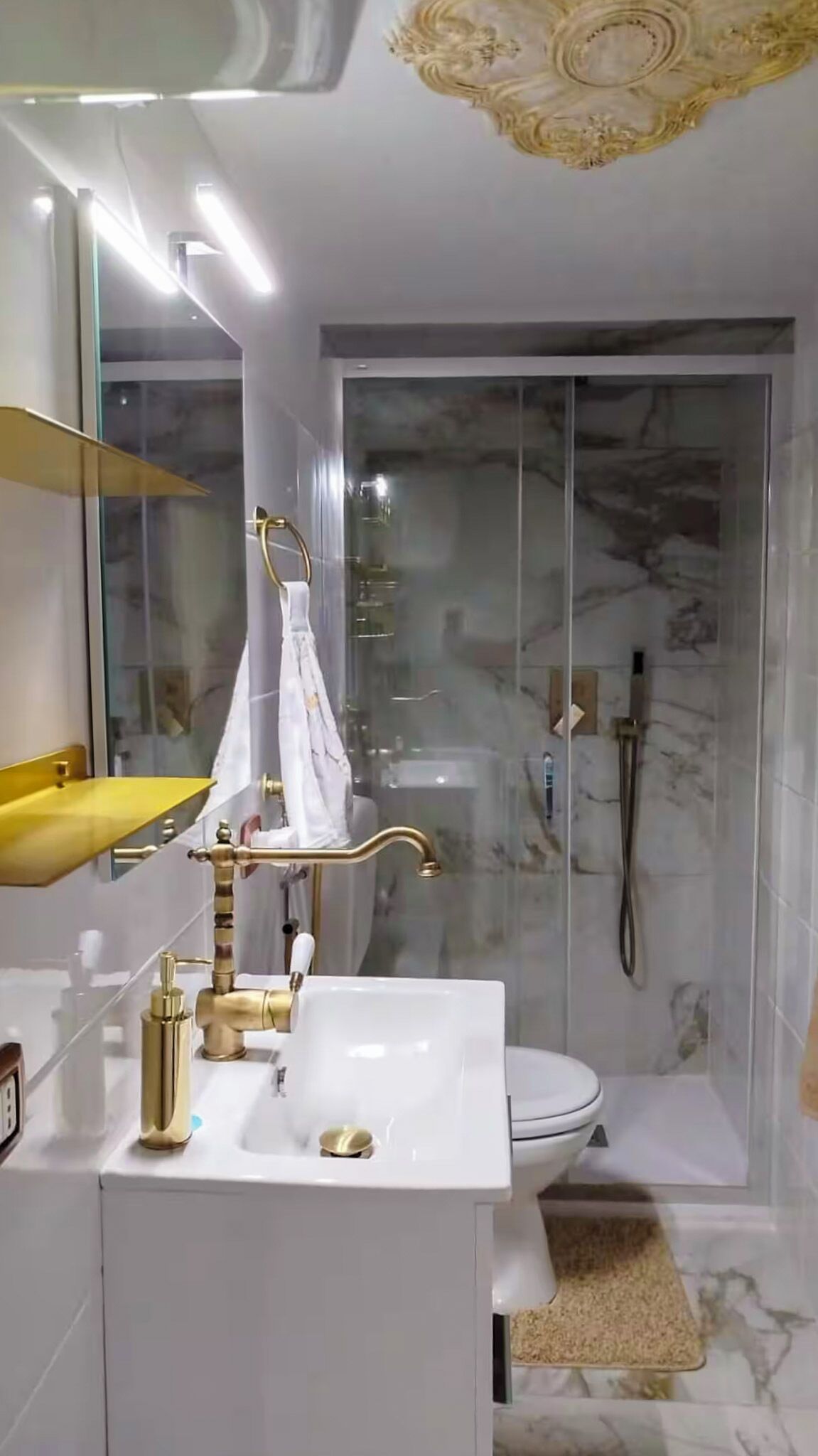 Apartment, Nichtraucher, Balkon | Badezimmer