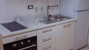 Apartment, Non Smoking, Balcony | Private kitchen