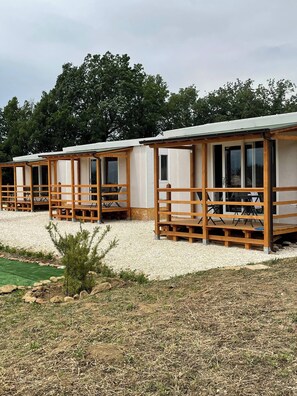 Bungalow, 1 phòng ngủ, hiên | Ngoại thất