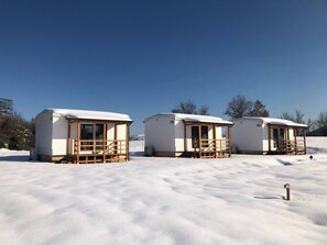 Bungalow, 1 phòng ngủ, hiên | Ngoại thất