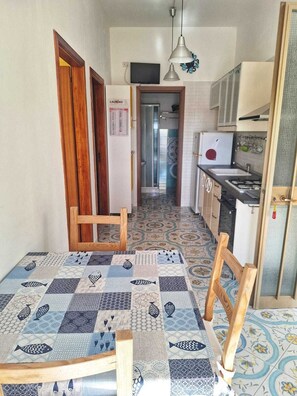 Dining - Air-conditioned apartment with private terrace and parking space - Agnone Cilento (Montecorice)