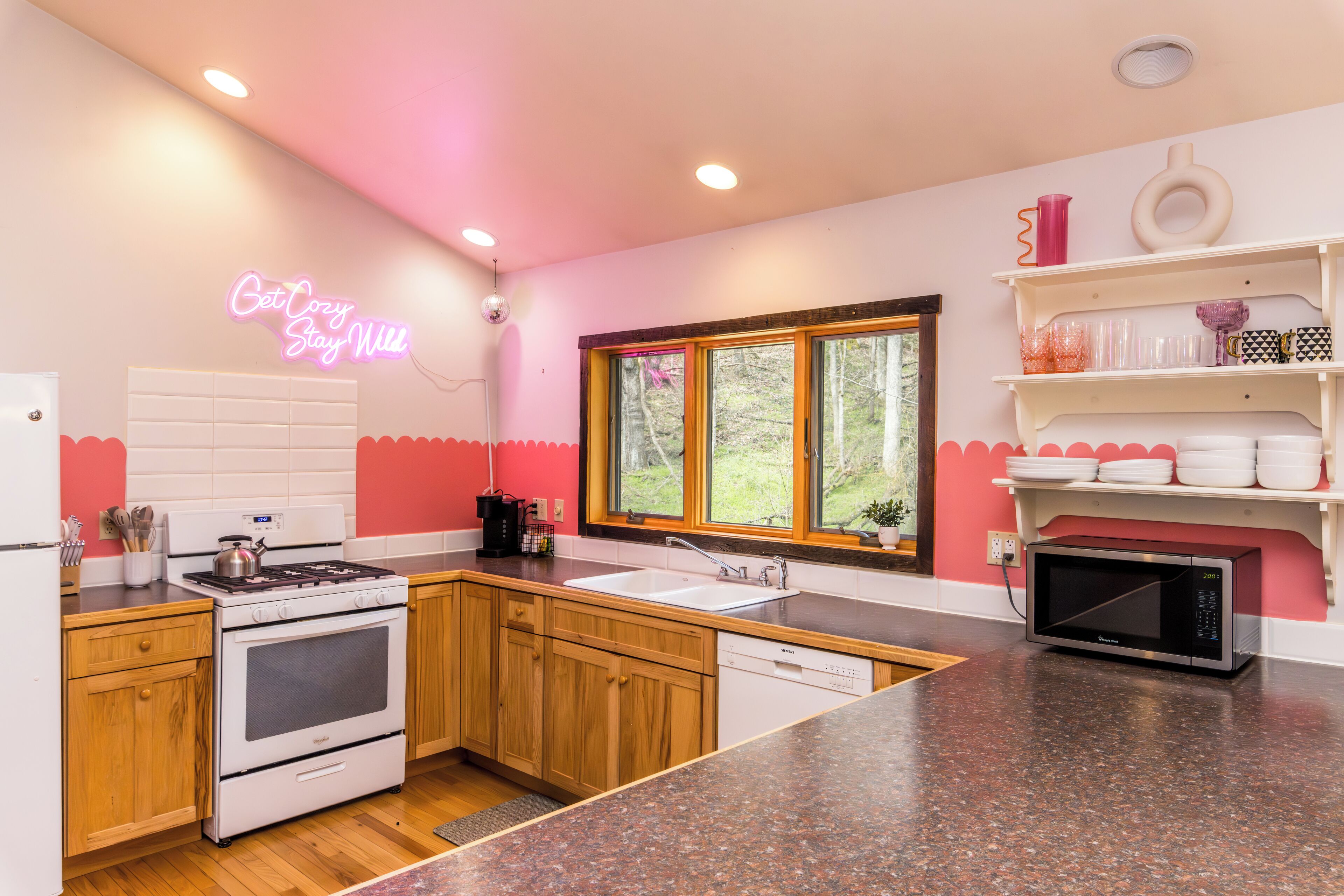 Mikrowelle, Ofen, Herdplatte, Geschirrspüler