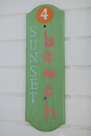 In-room safe, individually decorated, individually furnished - Guana Beach Inn (Great Guana Cay)