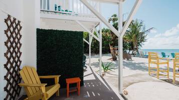 Doppelzimmer, Terrasse, Meerblick | Außenbereich