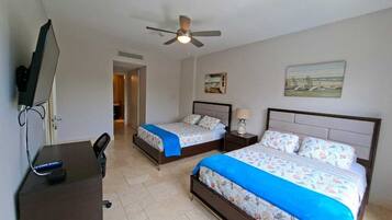 2 bedrooms, free WiFi, bed sheets, wheelchair access