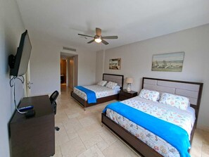 2 makuuhuonetta, ilmainen Wi-Fi, vuodevaatteet, pääsy pyörätuolilla