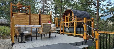 Udendørs spisemuligheder