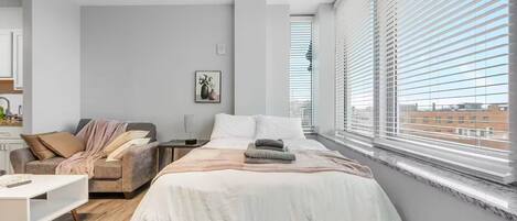 1 Schlafzimmer, Bügeleisen/Bügelbrett, WLAN, Bettwäsche