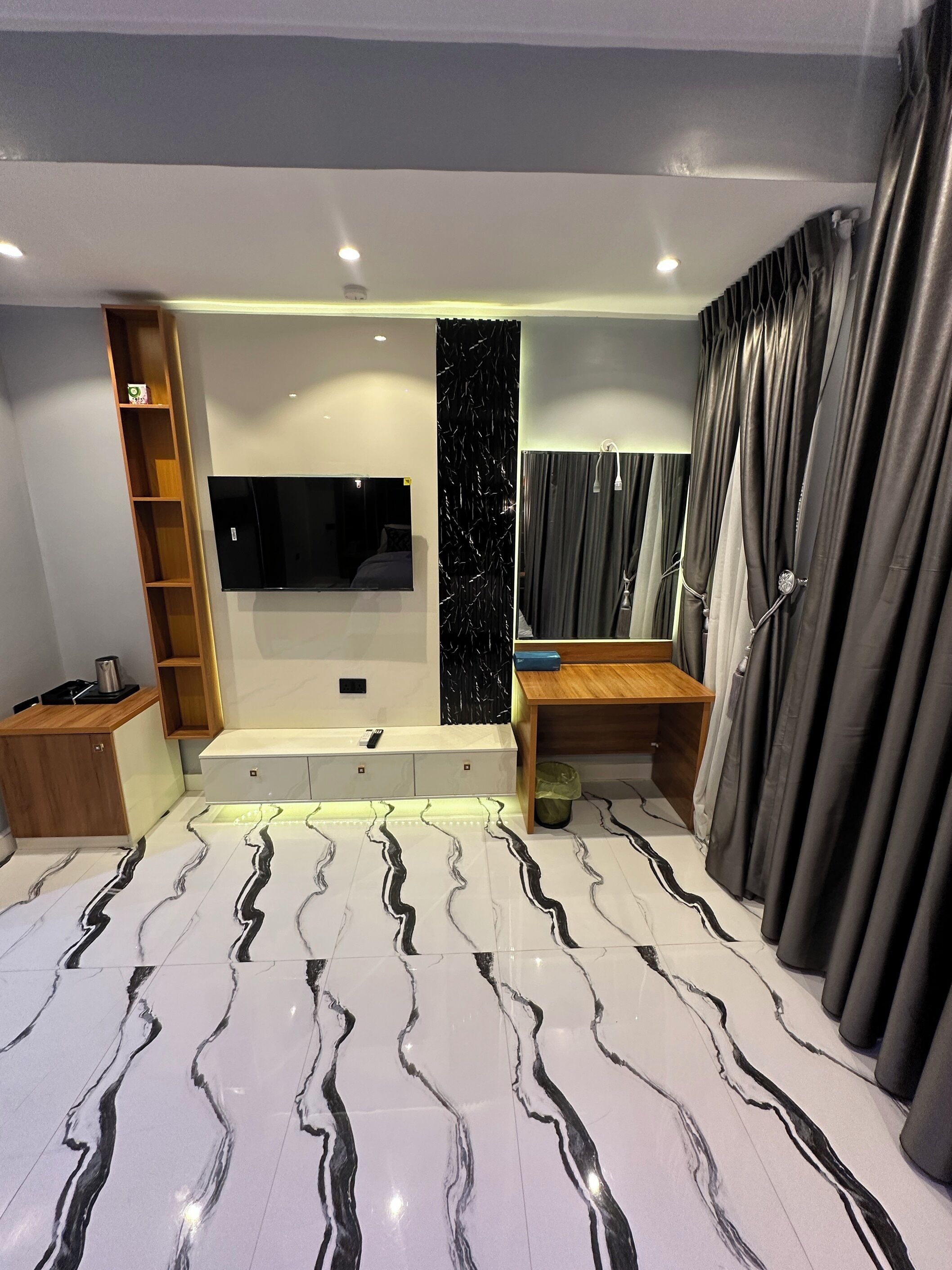 Apartment, City View | Television