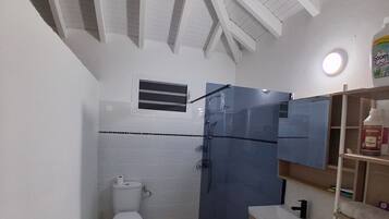 Towels, soap, toilet paper