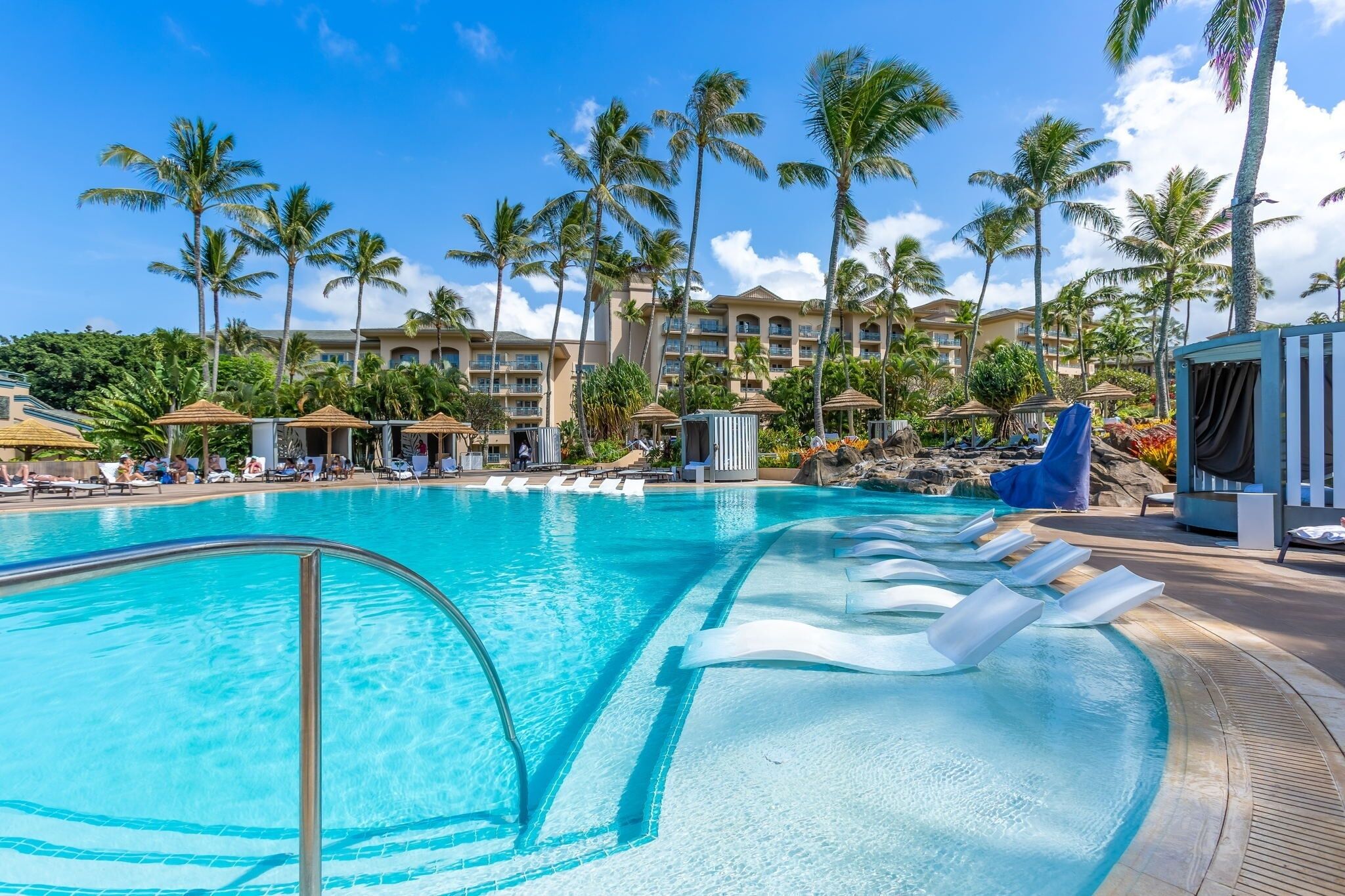 Una piscina climatizada